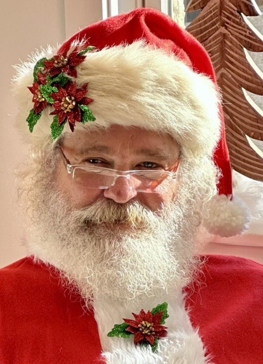 Warm portrait of Santa Claus