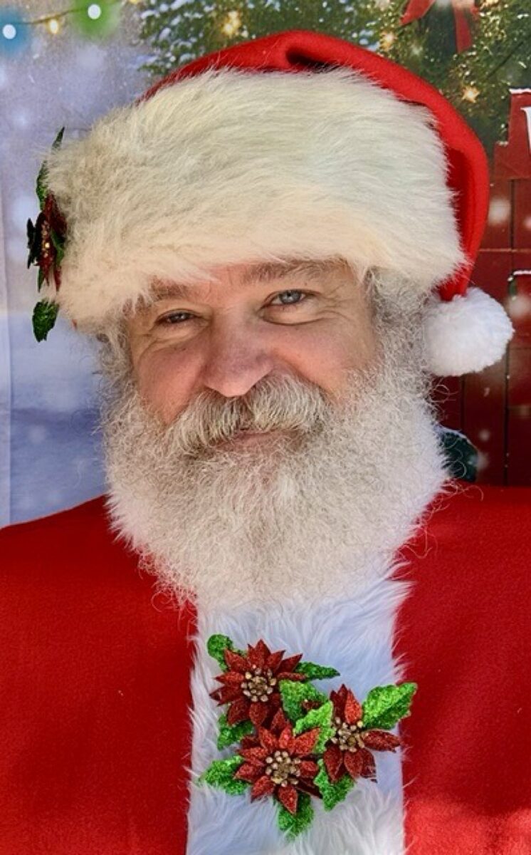 Professional Santa Claus with a warm, genuine smile